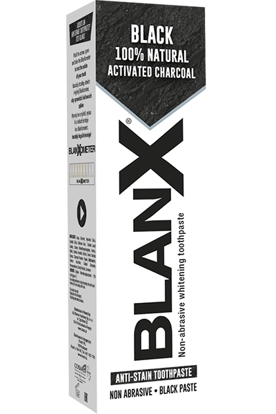 Blanx Black Activated Charcoal Anti-stain Removal Toothpaste