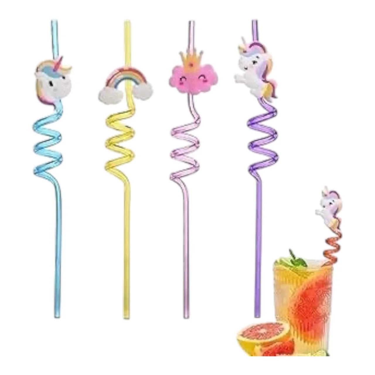 Take Care Set of 4 Reusable Straws