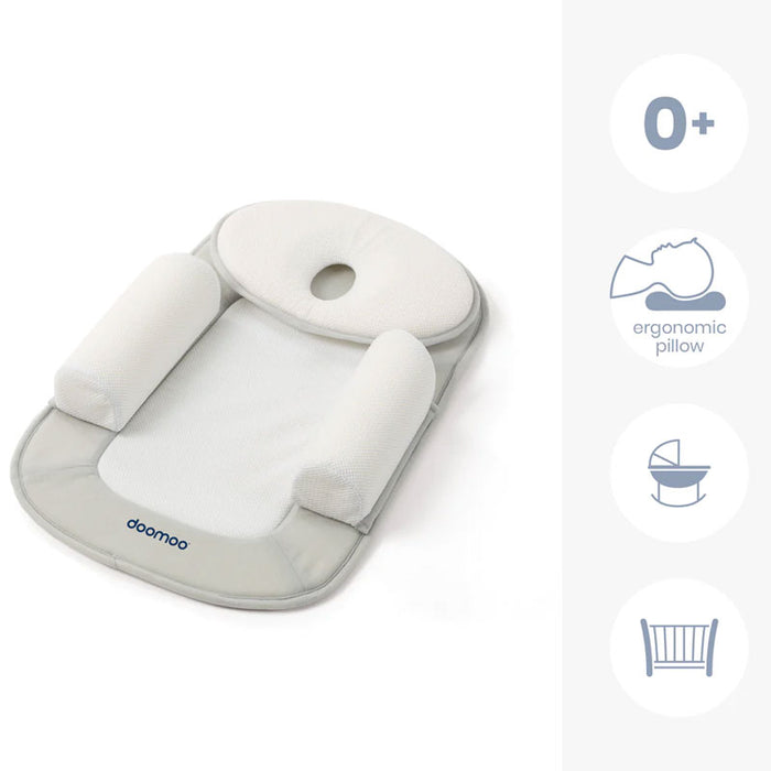 Doomoo MultiSleep Baby Positioner With Flat Head Pillow