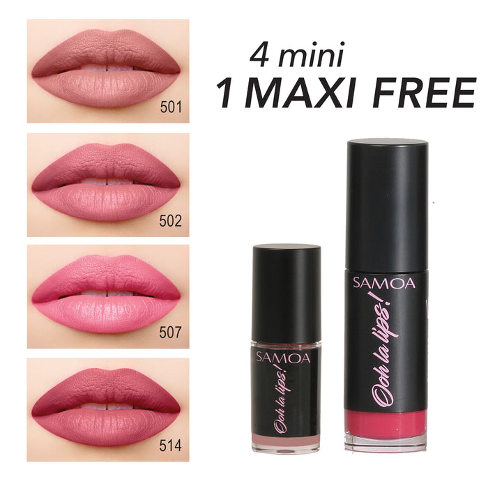 SAMOA 4 Mini Ooh la lips + 1 Maxi Free