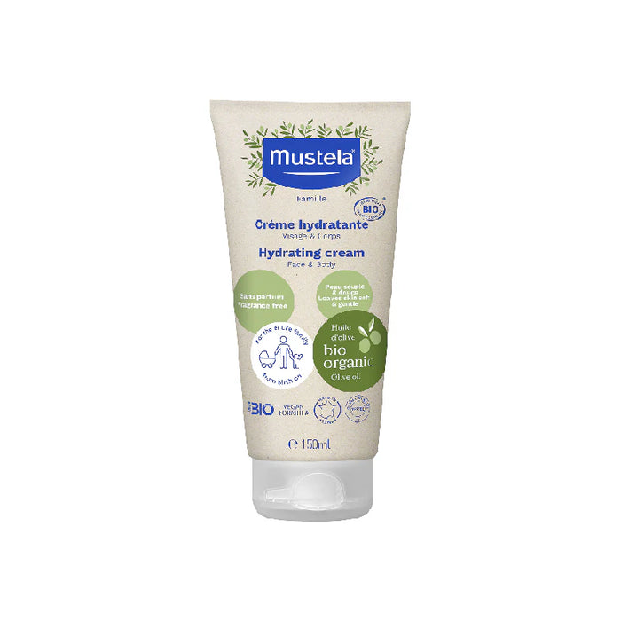 MUSTELA CERTIFIED ORGANIC HYDRATING CREAM 150ML