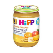HIPP FRUIT&CEREAL FINE FRUIT WITH WHOLEMEAL CEREAL 6+ 190G