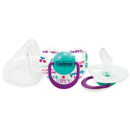 OPTIMAL Orthodontic Silicone Pacifier 6+