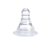 OPTIMAL Narrow Neck Silicone Nipple 6+ (2Pcs)