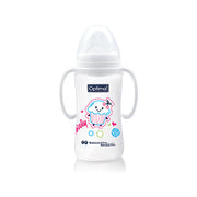 OPTIMAL Wide Neck Feeding Bottle With Handle 300ml
