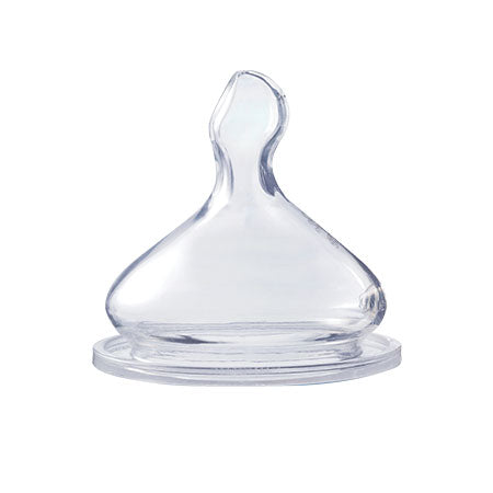 OPTIMAL Wide Neck Orthodontic Silicone Nipple 0+(2Pcs)