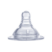 OPTIMAL Wide Neck Silicone Nipple 0+ (2Pcs)