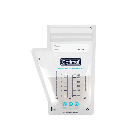 OPTIMAL Breast Milk Storage Bags 25+5