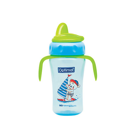 OPTIMAL Silicone Spout Cup (260ML) With Handle