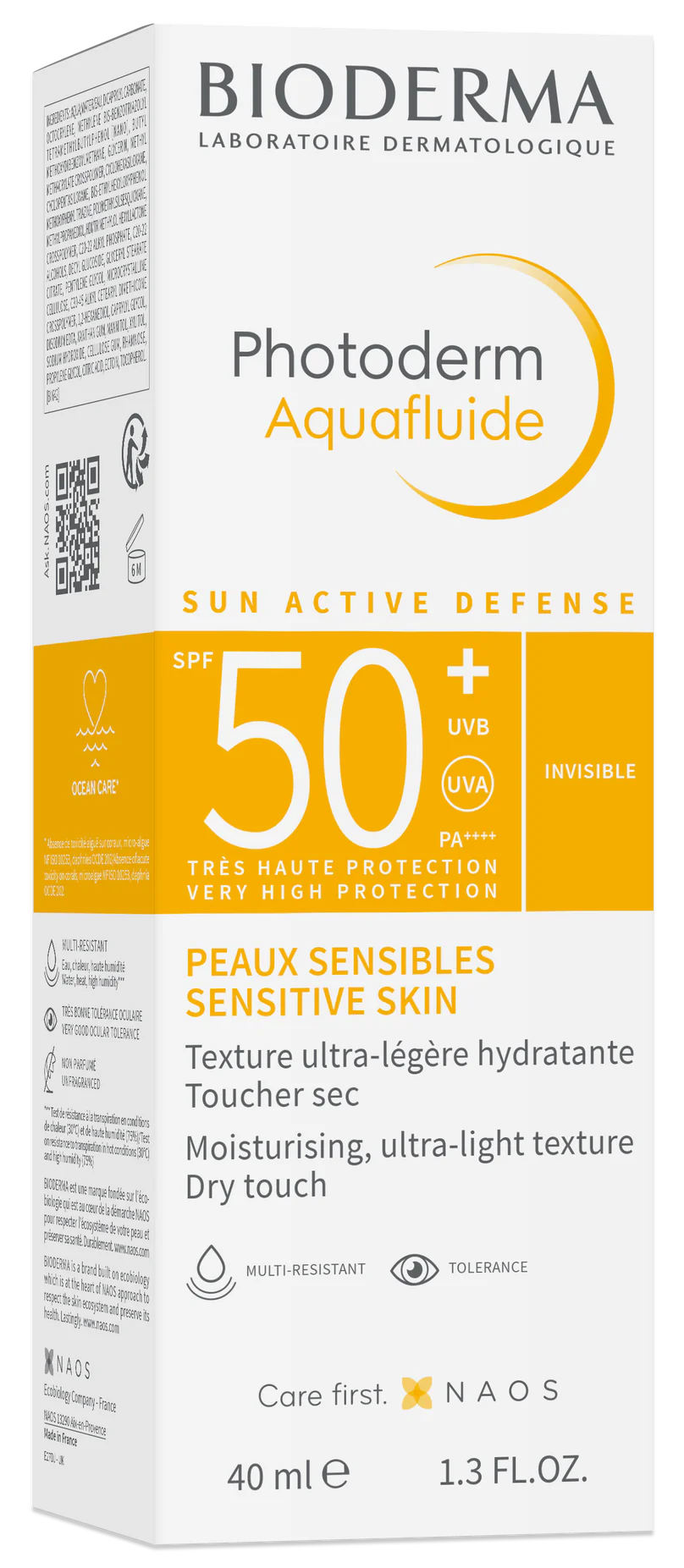 BIODERMA PHOTODERM AQUAFLUIDE SPF 50+ DRY TOUCH - INVISIBLE 40ML
