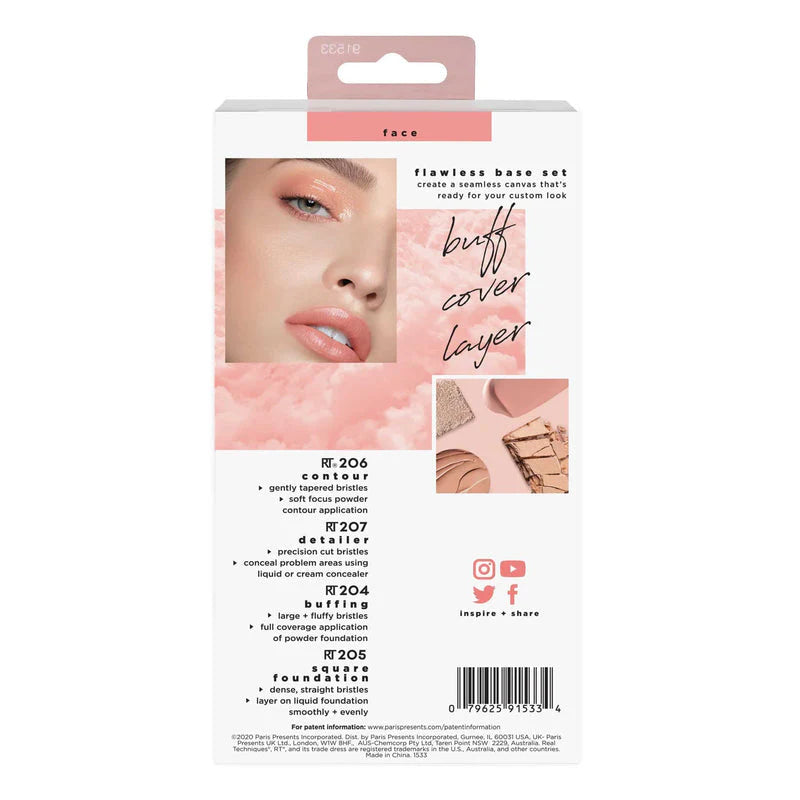 REAL TECHNIQUES Flawless Base Kit Brush