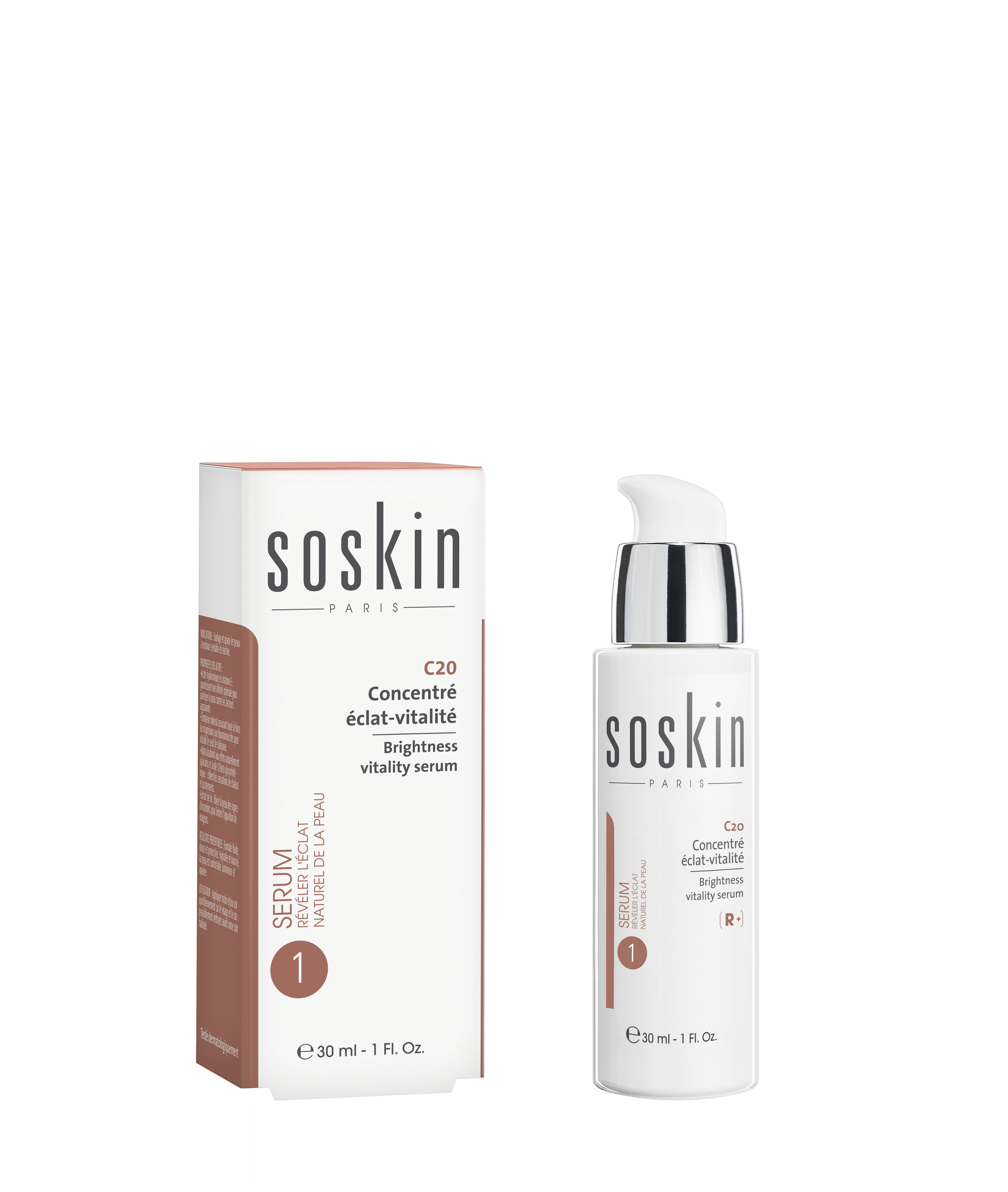 SOSKIN C20 CONCENTRE ECLAT VITALITE 30ML