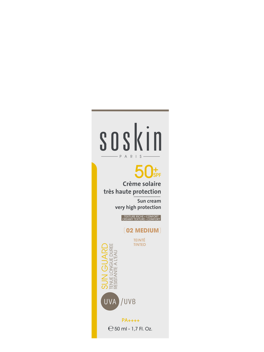 SOSKIN SUN CREAM TINTED SPF 50+ 50ML