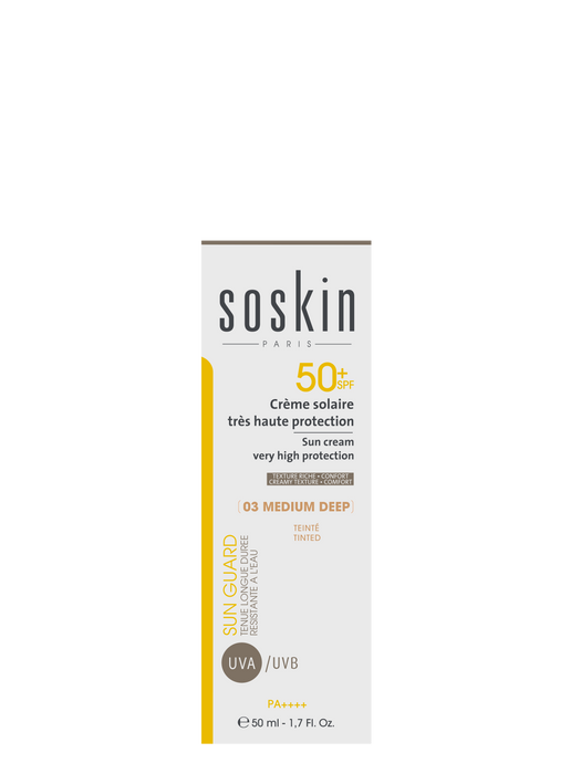 SOSKIN SUN CREAM TINTED SPF 50+ 50ML