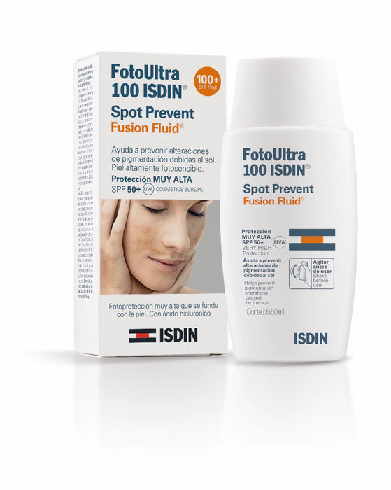 ISDIN FOTO ULTRA 100 SPOT PREVENT FUSION FLUID COLOR SPF50+ 50ML