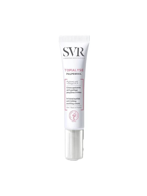 SVR TOPIALYSE PALPEBRAL EYELIDS CREAM 15ML