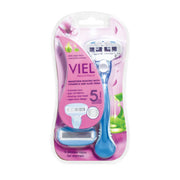VIEL 5-Blades Razor For Women pink/blue