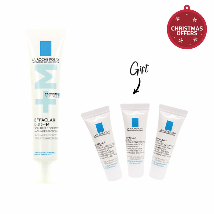 20% OFF LAROCHE POSAY EFFACLAR DUO+ 40ML + FREE 3XLAROCHE POSAY EFFACLAR SERUM SAMPLE