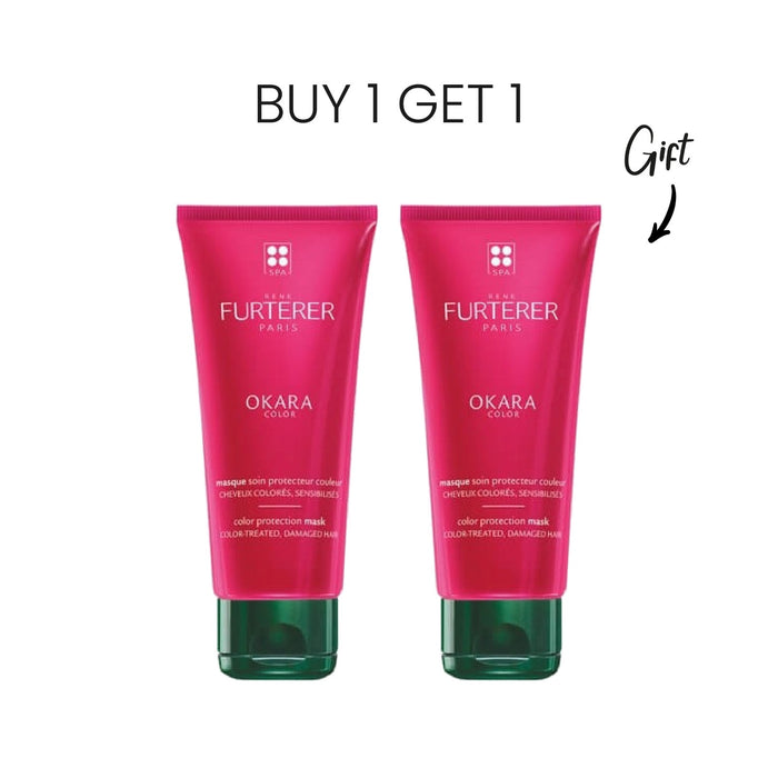 Buy 1 Get 1 FREE Buy 1 Get 1 FREE RENE FURTERER OKARA PROTECT COLOR, RADIANCE ENHANCING SHAMPOO 200ML