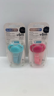 Suavinex Baby Soother 6-18M plus clipp