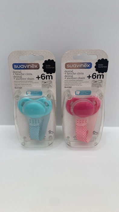 Suavinex Baby Soother 6-18M plus clipp
