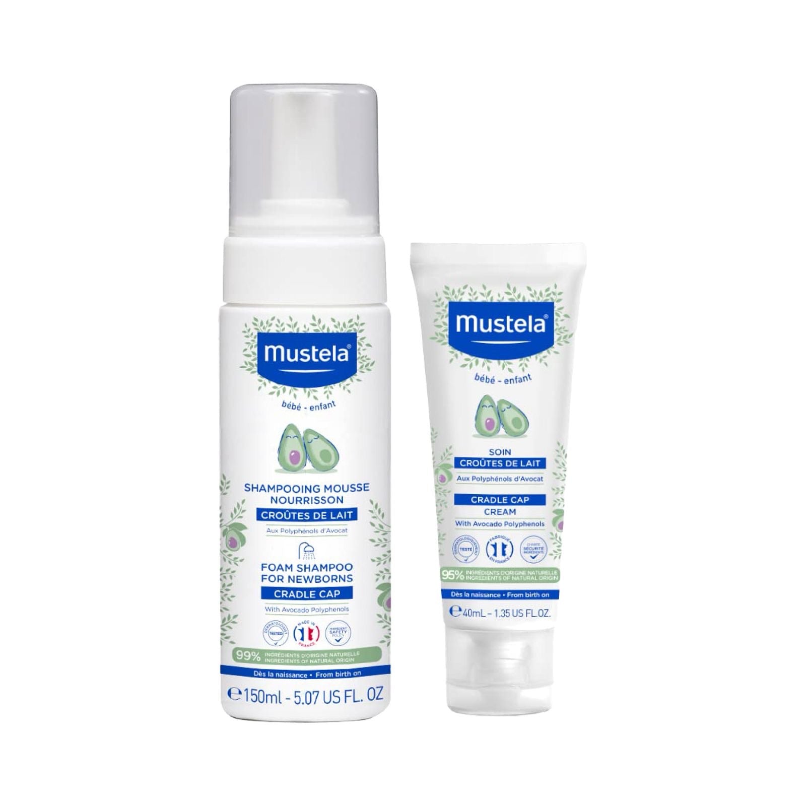 Mustela Cradle Cap Set