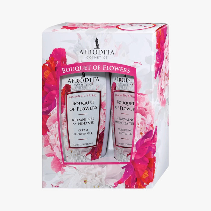 AFRODITA BOQUET OF FLOWERS BODY MILK + SHOWER GEL