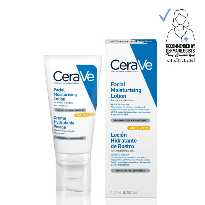 CERAVE AM FACIAL MOISTURIZING LOTION SPF30 - NORMAL TO DRY SKIN 52ML