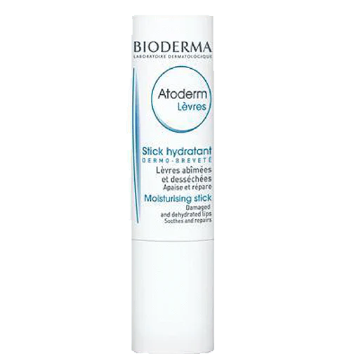 BIODERMA ATODERM STICK LEVRES ULTRA-MOISTURISING LIP STICK - NORMAL TO VERY DRY SKIN 4G