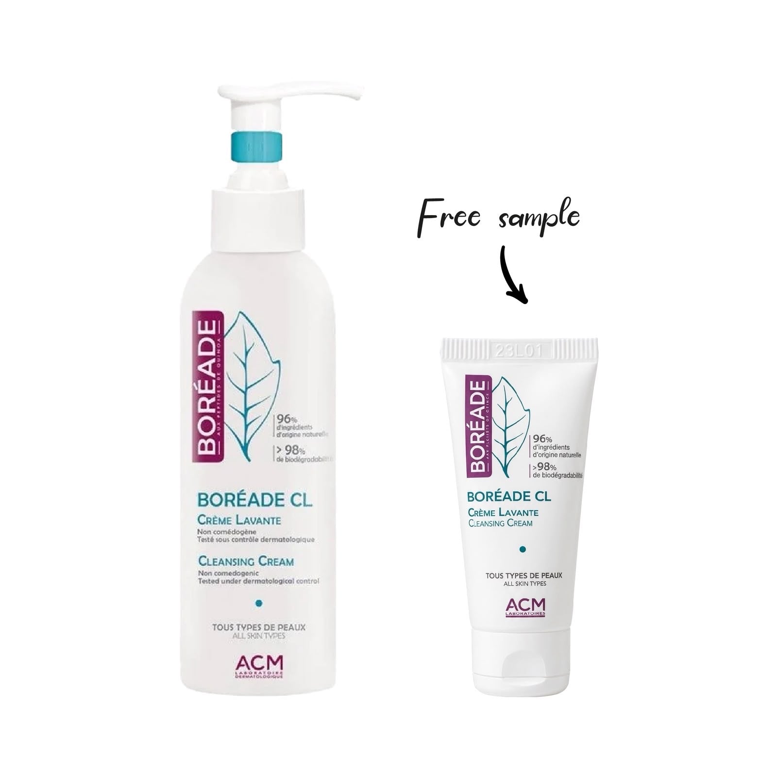 Boreade Cream Lavante Plus Free Sample