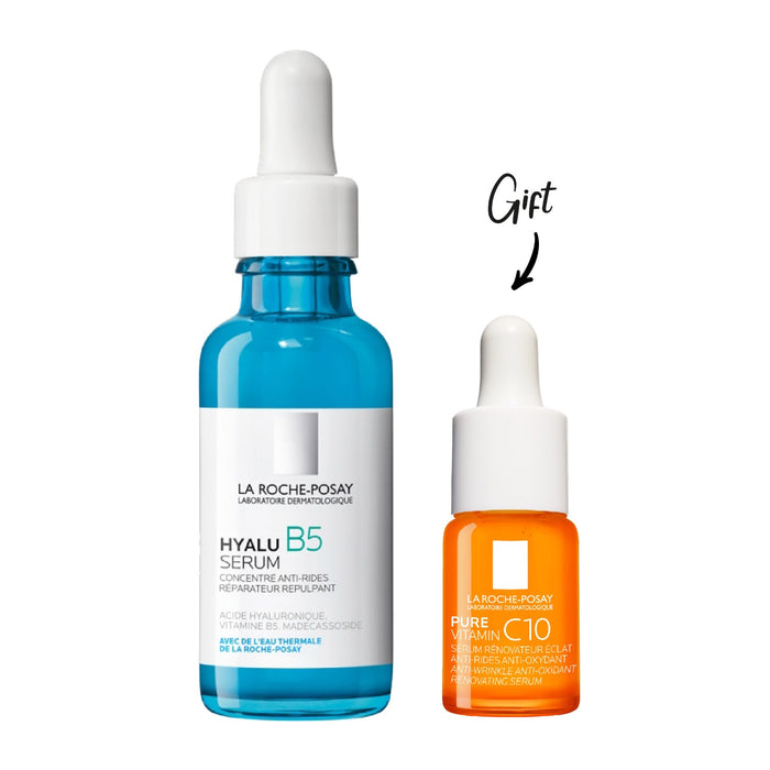 LA ROCHE POSAY HYALU B5 SERUM 30ML + Free Mini Sample Serum