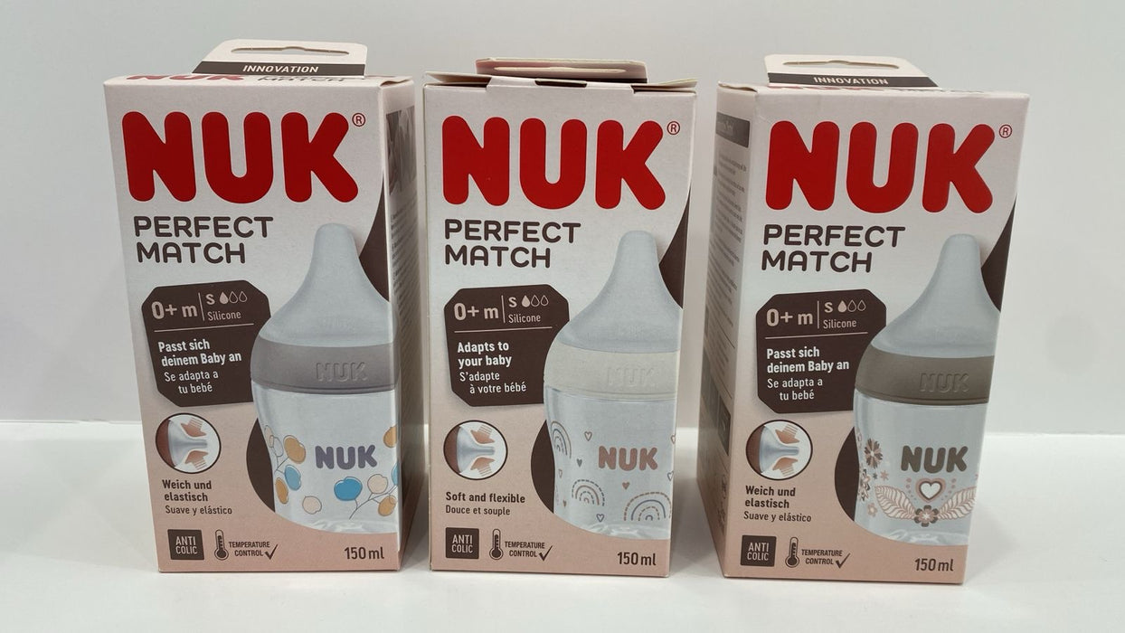 Nuk Silicone Bottle 0M+ 150ML
