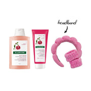 Klorane Shampoo Grenade 200ML+ Conditioner Grenade 200ML+ free headband