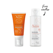 AVENE SOLAIRE ANTI-AGE SPF50+ 50ML+ FREE Avene Micellair 100ML