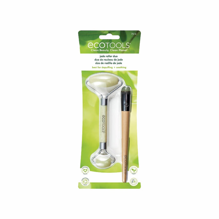 Ecotools jade roller duo