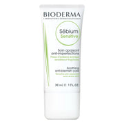 BIODERMA SEBIUM SENSITIVE SOOTHING MOISTURISING ANTI-BLEMISH CREAM ACNE-PRONE SKIN 30ML
