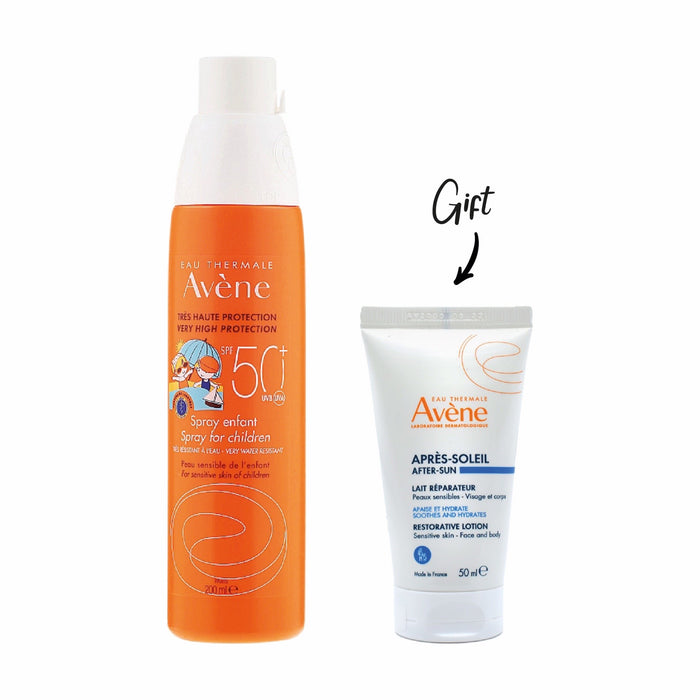 AVENE SPRAY ENFANT 200ML SPF 50+ 200ML + FREE Avene Aftersun 50ML