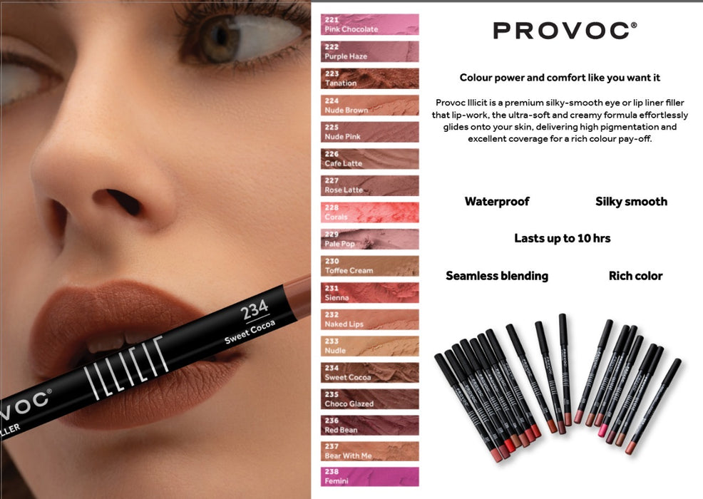 PROVOC FILLER LIP LINER NEW