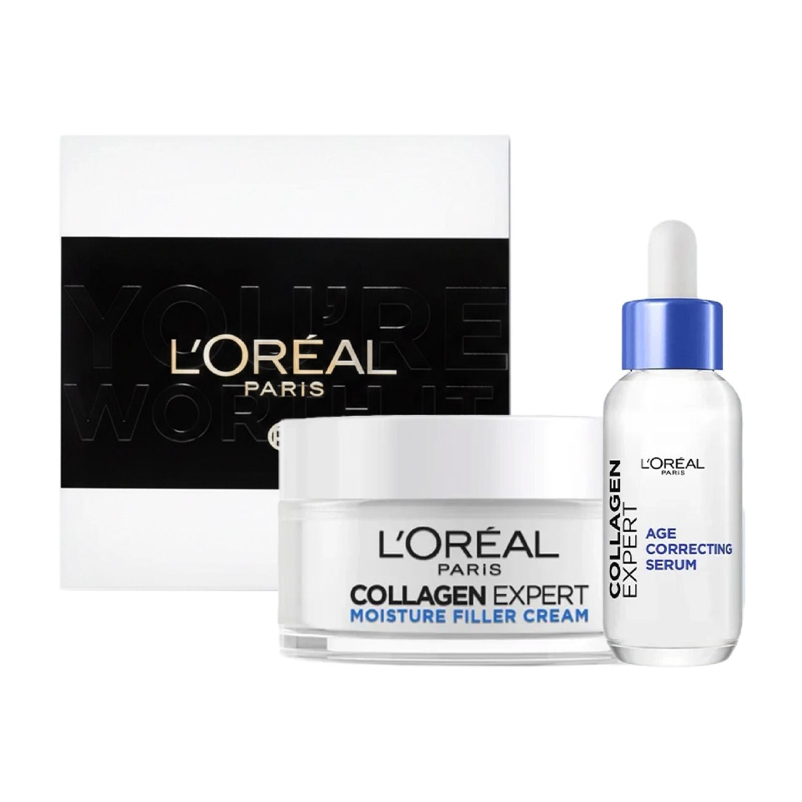 Loreal Collagen Expert Skincare + Free Box