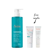 AVENE CLEANANCE GEL NETTOYANT 400ML Plus FREE 2xSample