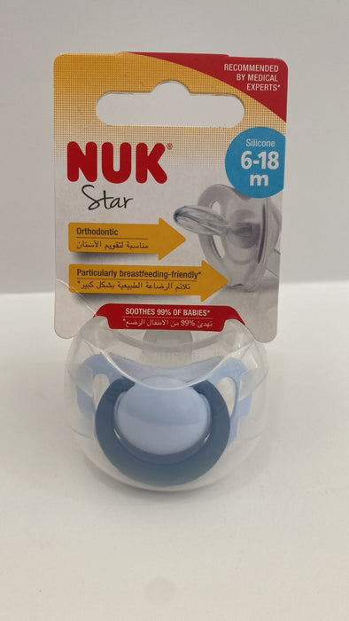 Nuk Orthodontic Pacifier 6-18M