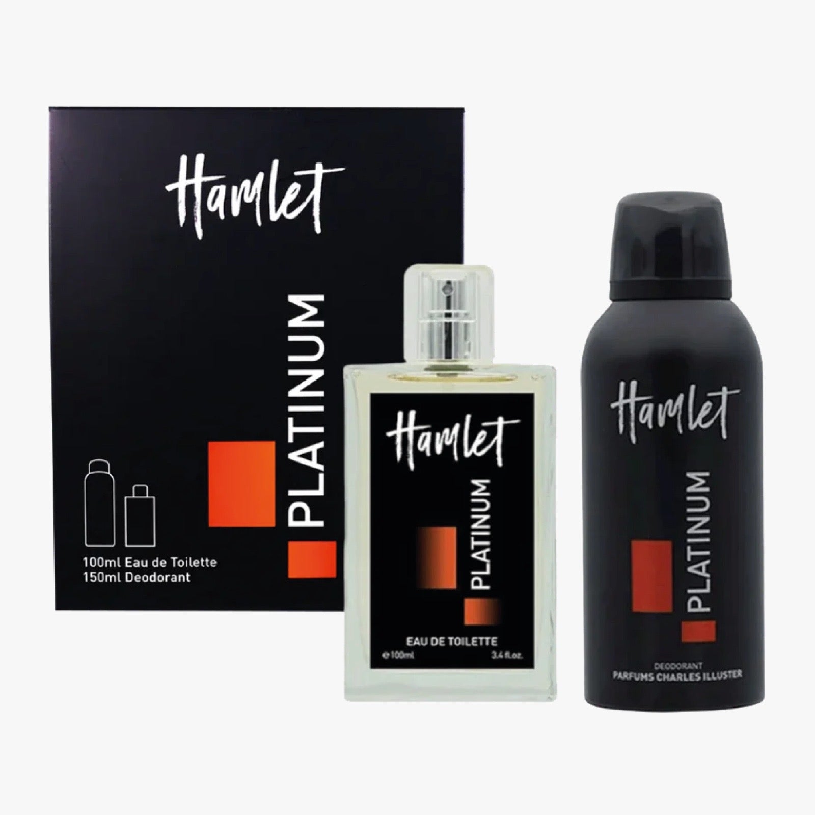 Hamlet Coffret Platinium Eau De Toilette 100ml & Deodorant 150ml