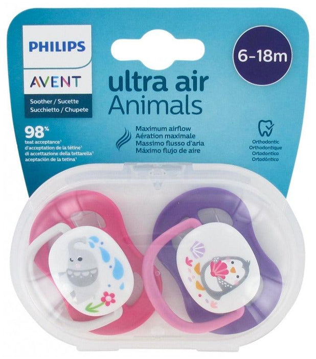 AVENT Soother Ultra Air Animals