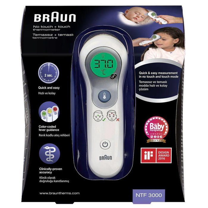 BRAUN Non Touch Forehead Thermometer