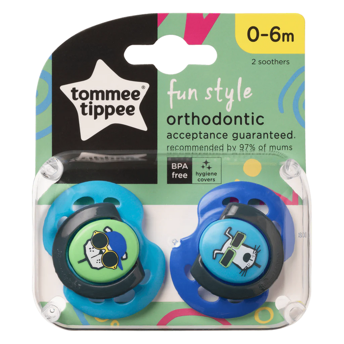 Tommee Tippee Soother Fun Style 0-6m