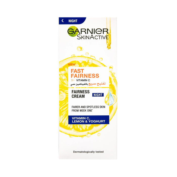 GARNIER FAST BRIGHT VITAMIN C BRIGHTENING NIGHT CREAM 50ML