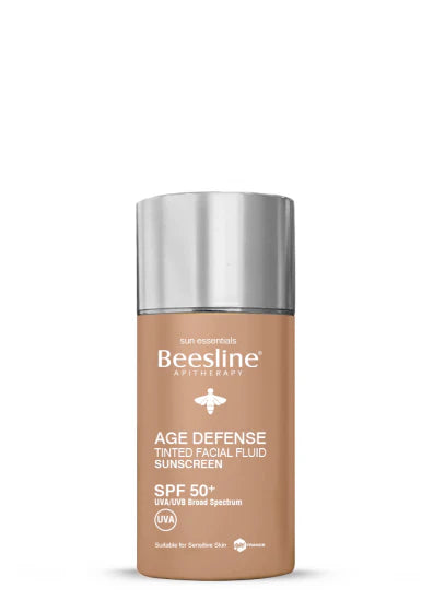 BEESLINE AGE DEFENSE TINTED FACIAL FLUID SUNSCREEN 40ML