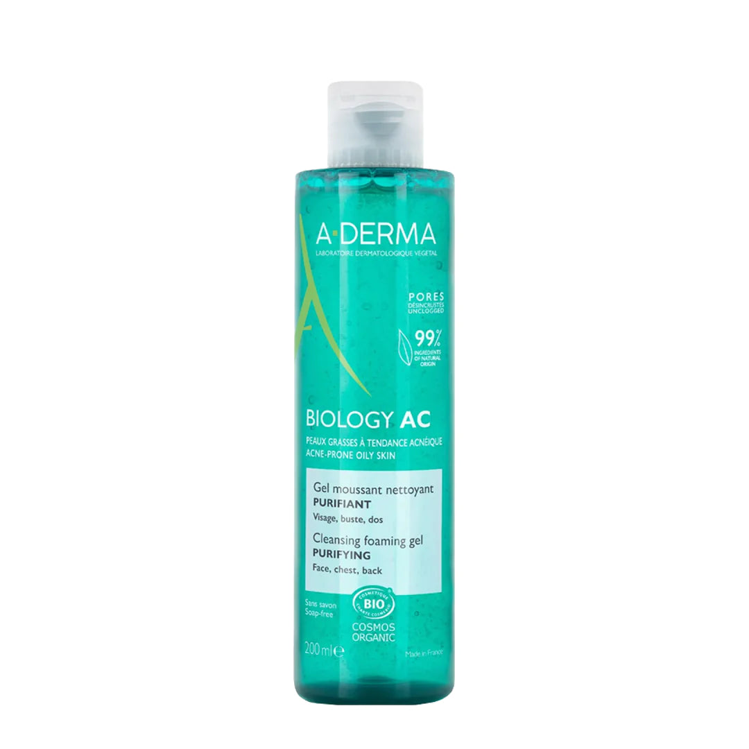 ADERMA BIOLOGY AC GEL MOUSSANT 200 ML