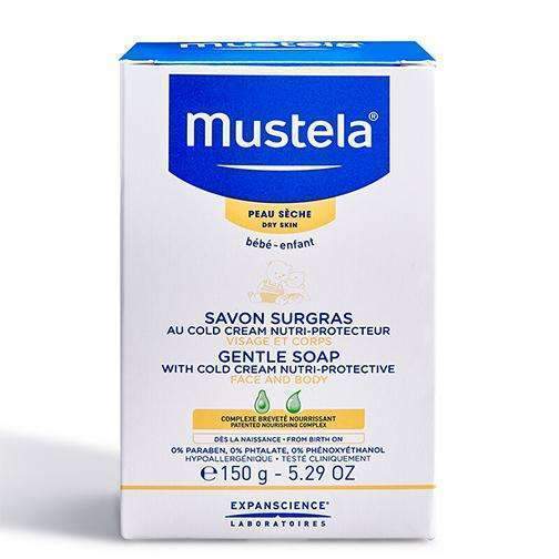 MUSTELA GENTLE SOAP WITH COLD CREAM - NUTRI-PROTECTIVE 100G