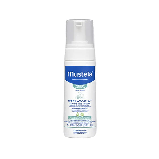 Mustela Stelatopia Foam Shampoo For Dry To Very Dry Skin 150Ml